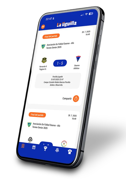 La Liguilla on mobile